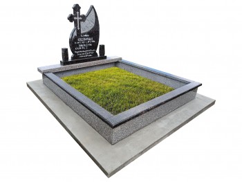 Aménagement de bordures avec allée et plateforme