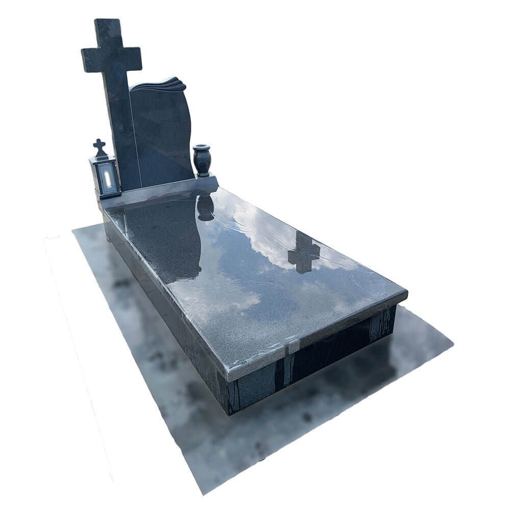 Caveau sur mesure avec finition polie