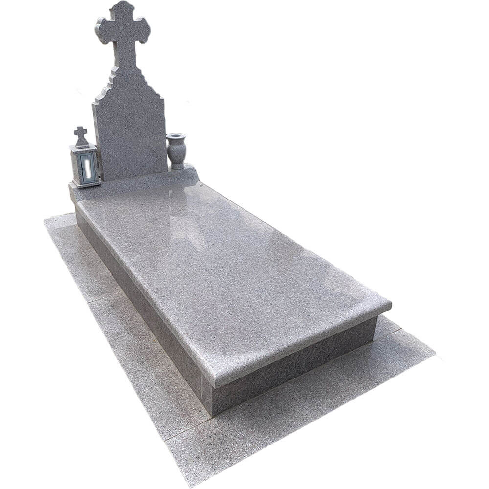 Réalisation de caveau avec accessoires funéraires